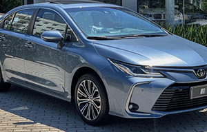 Toyota Corolla 2020 blue
